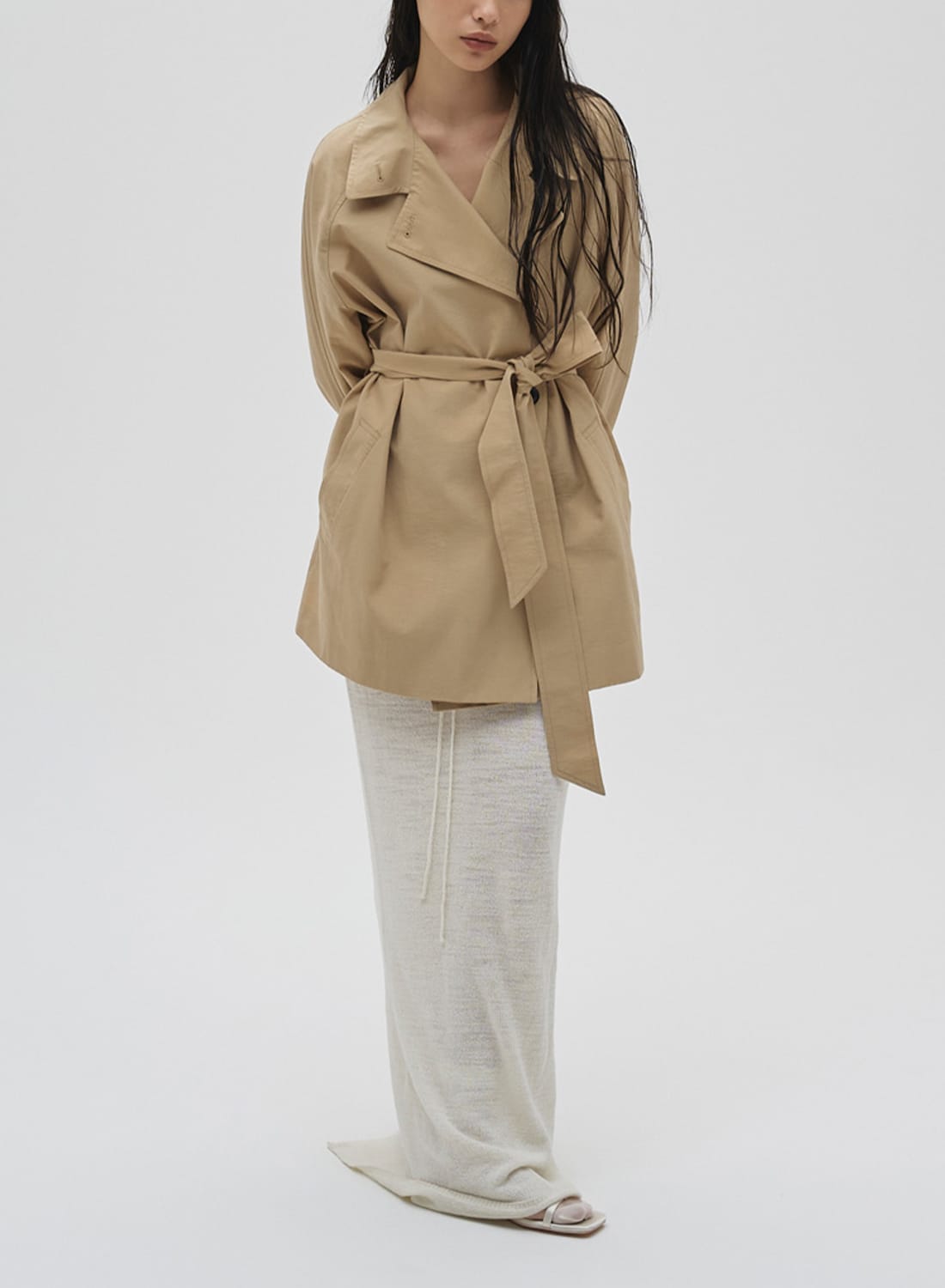 SPRING SHORT TRENCH|【26SS先行予約】スプリングショートトレンチ