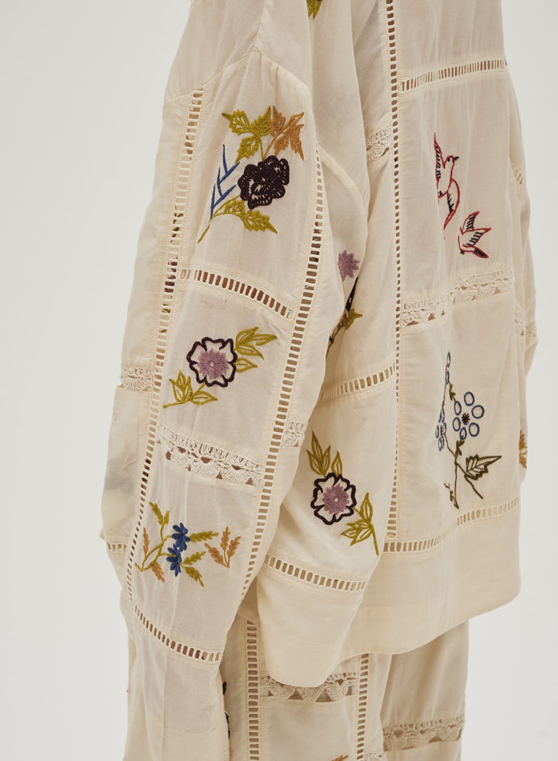 EMBROIDERY PATCHWORK SHIRTS|【26SS先行予約】エンブロイダリー