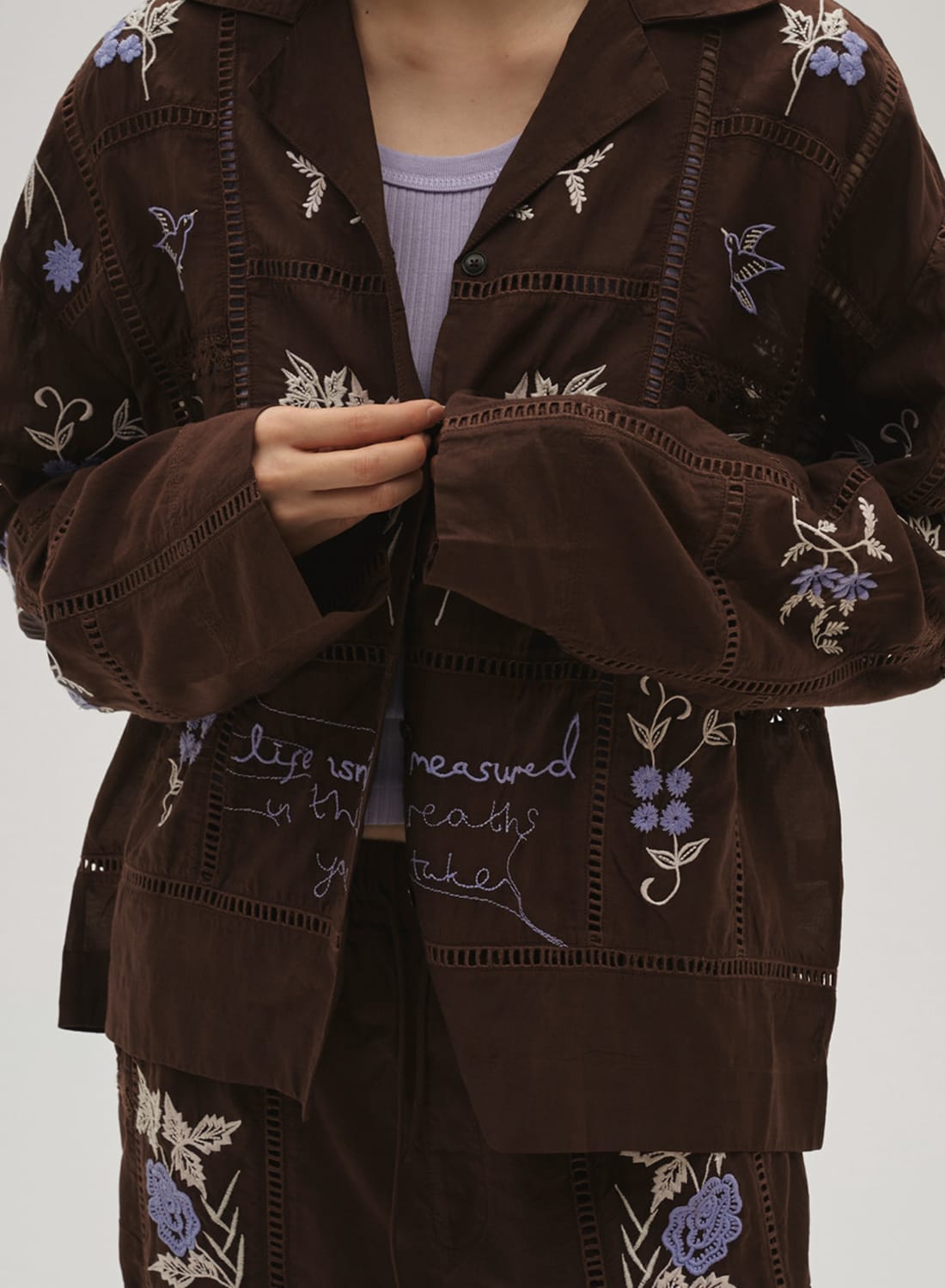 EMBROIDERY PATCHWORK SHIRTS|エンブロイダリー パッチワークシャツ