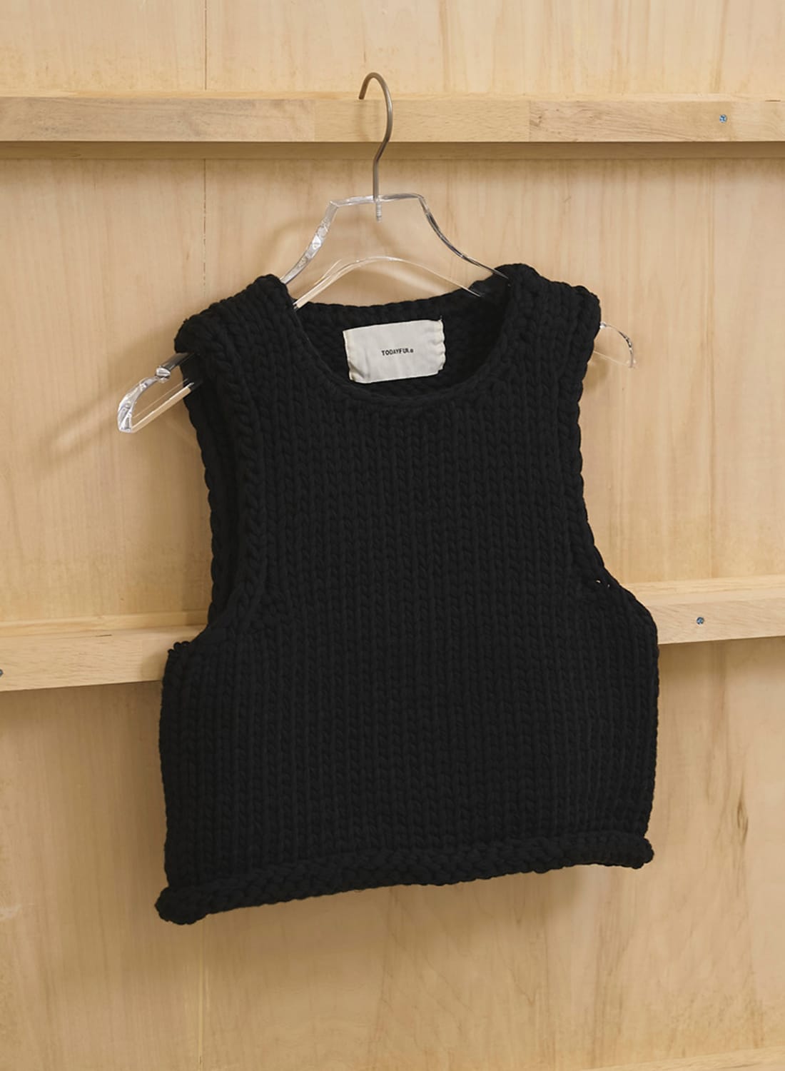 HAND KNIT VEST|【26SS先行予約】ハンドニットベスト【26SS先行予約