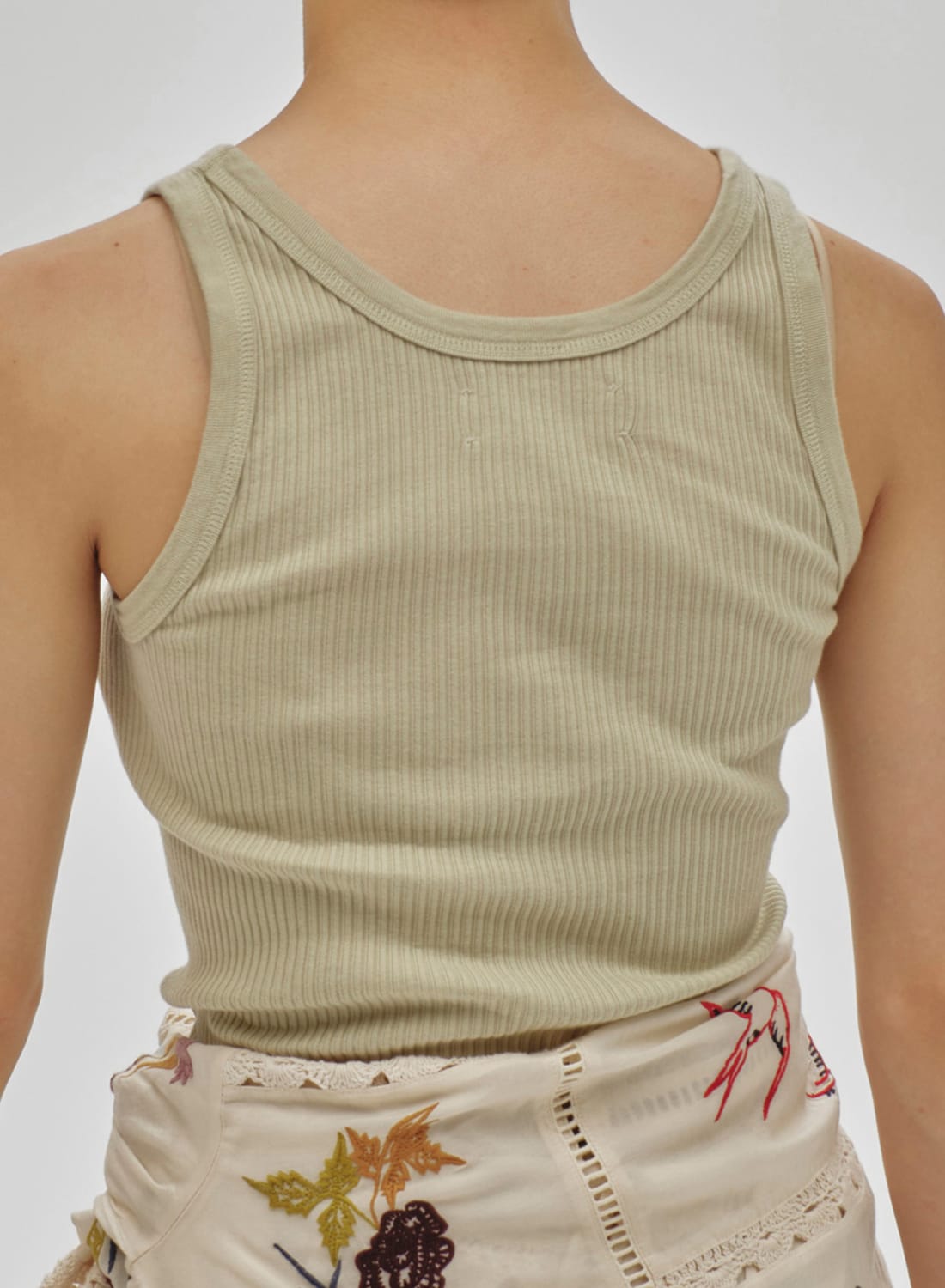 SEAMLESS RIB TANKTOP|【26SS先行予約】シームレスリブタンクトップ