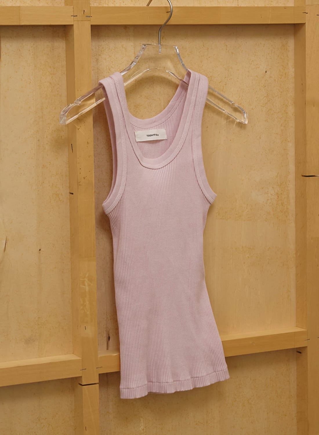 SEAMLESS RIB TANKTOP|【26SS先行予約】シームレスリブタンクトップ