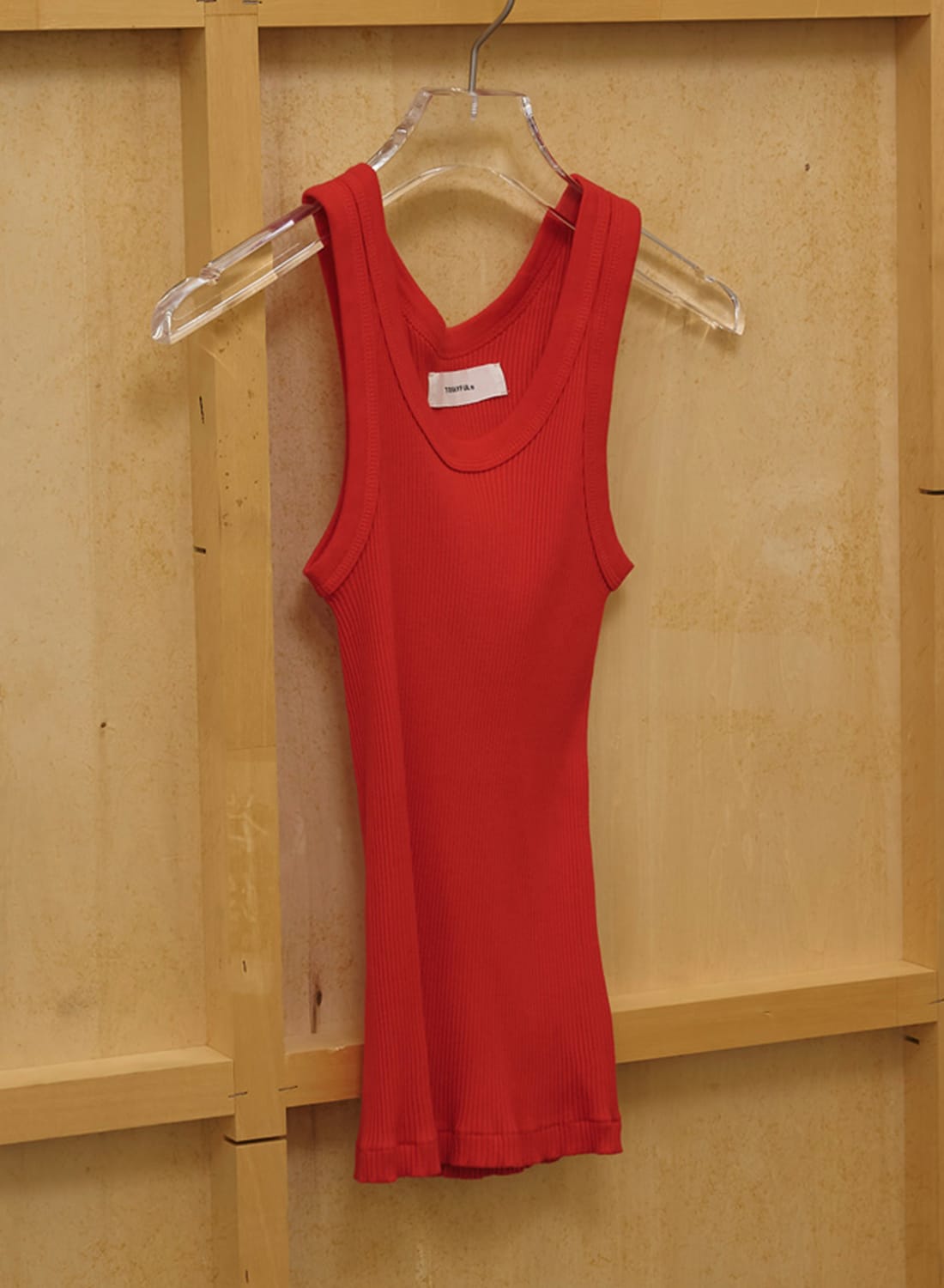 SEAMLESS RIB TANKTOP|【26SS先行予約】シームレスリブタンクトップ