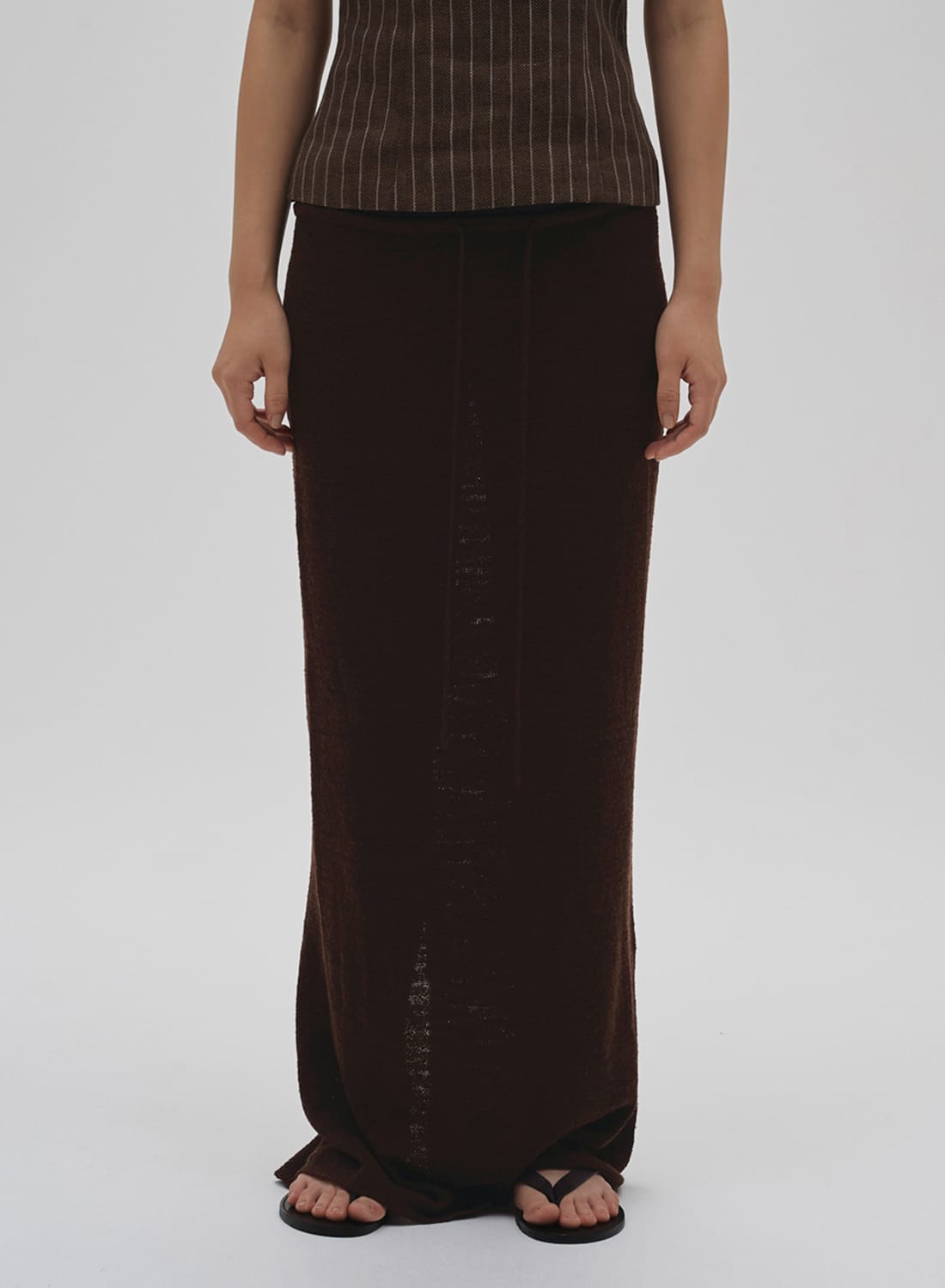 MINIBOUCLE KNIT SKIRT|【26SS先行予約】ミニブークレニットスカート