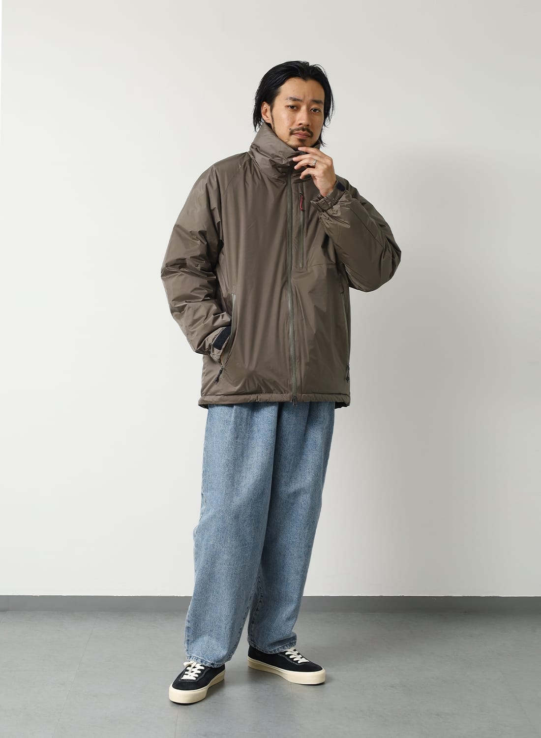 【art☆】 スタンドカラーダウンジャケット 10%OFFクーポン対象】AURORA TEX STAND COLLAR DOWN JACKET|オーロラ