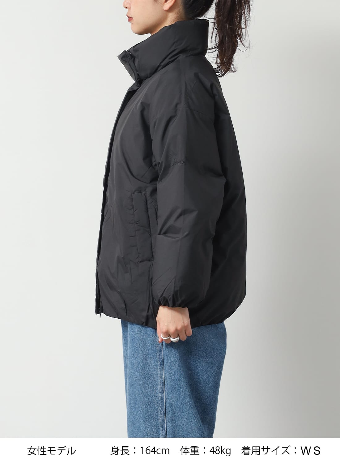 STAND COLLAR DOWN JACKET W|スタンド カラー ダウン ジャケット