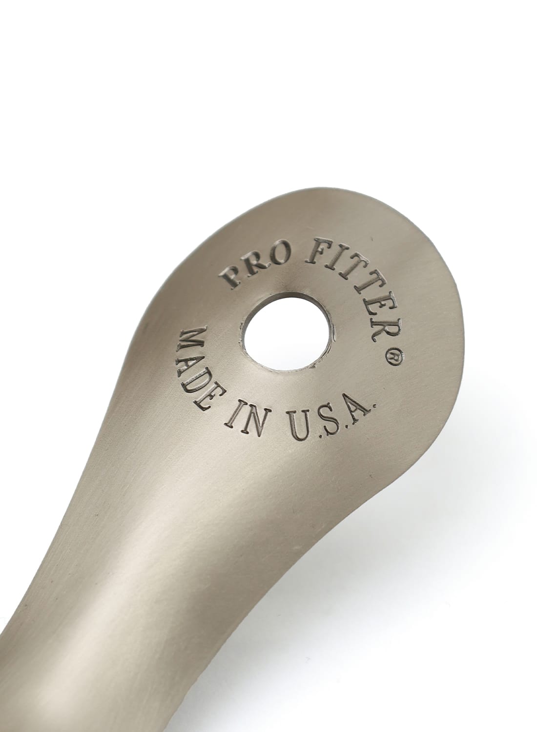 BRUSHED NICKEL SHOE HORN|ブラッシュドニッケル シューホーン