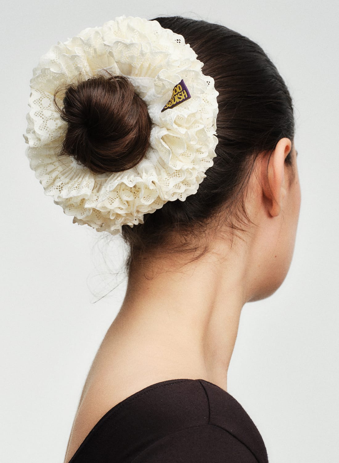 ヘアアクセサリー heyep silk beaded fringe scrunchie SALON adam et rope'｜SBZ65430【heyep(ヘイップ)】Silk Beaded Fringe