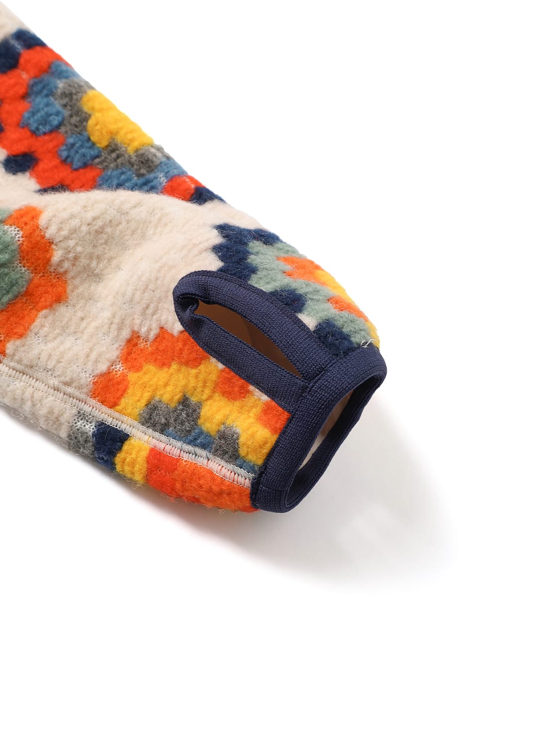 M.&KYOKO カラフル起毛ジャガードセーター/MEN’S 新品タグ付き Check Knit Cardigan / 2520501