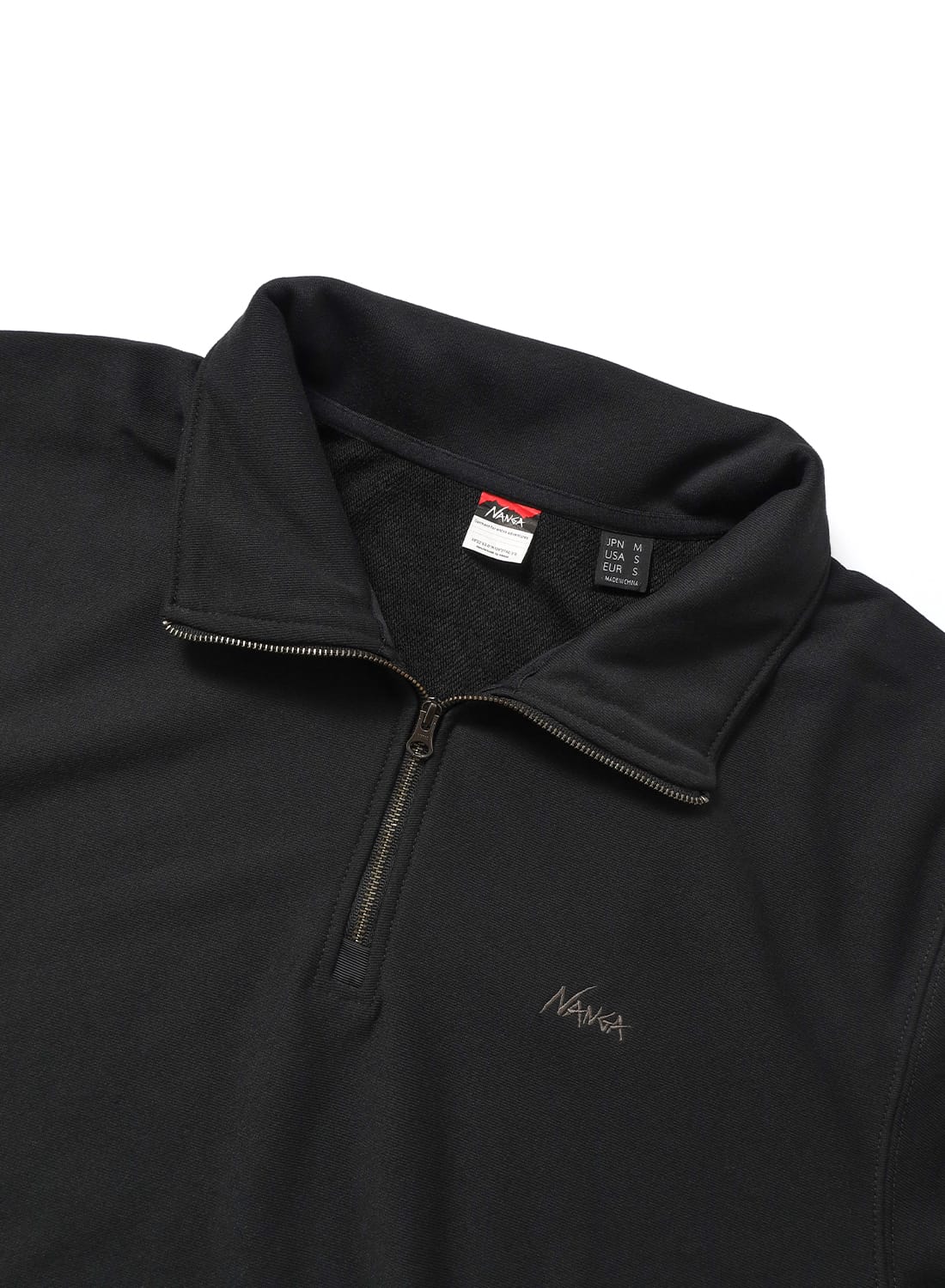 DRY MIX TERRY HALF ZIP SWEAT|ドライミックス テリーハーフジップ