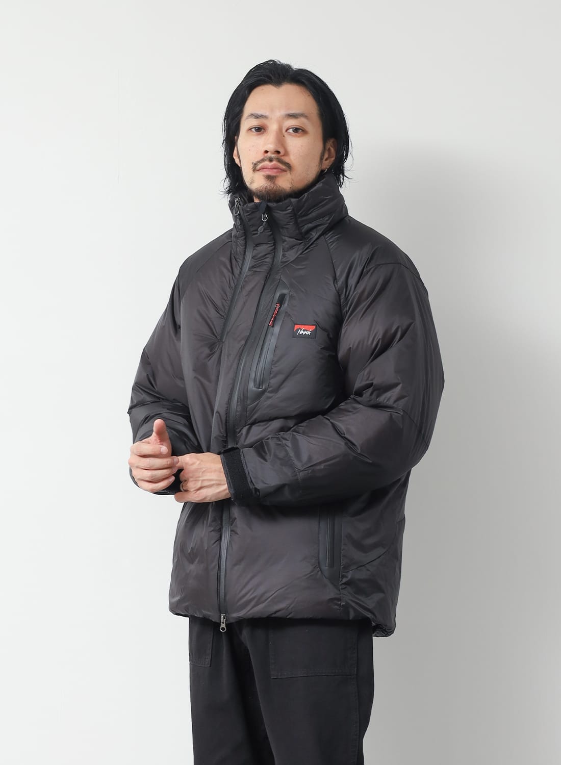 ポイントアップ】AURORA TEX LIGHT STAND COLLAR DOWN JACKET MIKAMI