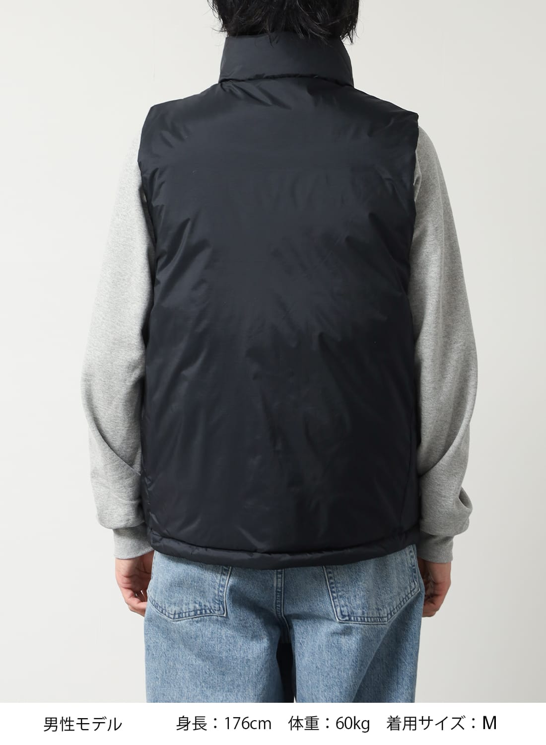 AURORA TEX STAND COLLAR DOWN VEST|オーロラテックス スタンドカラー