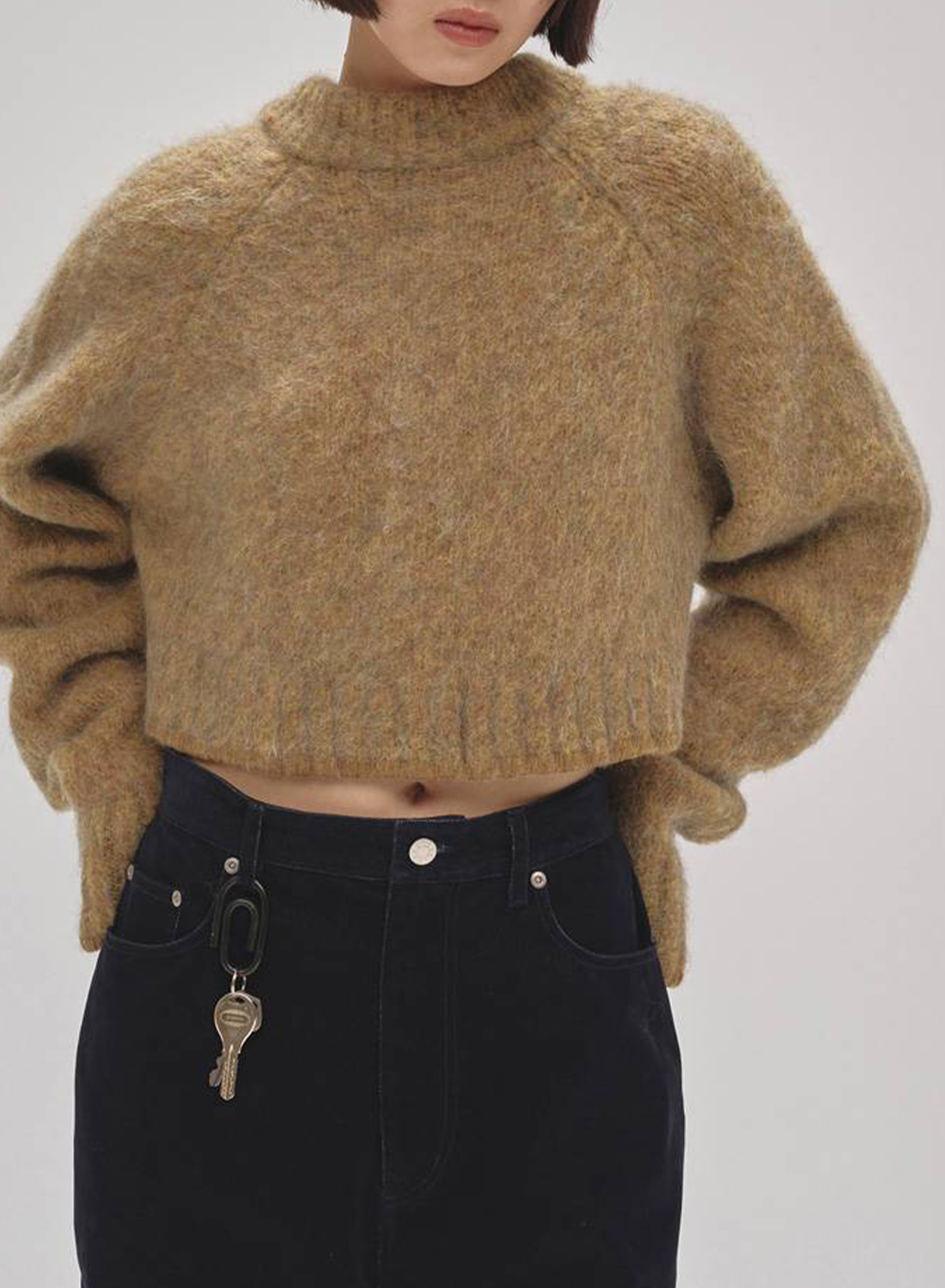 BRASHED KNIT CARDIGAN|ブラッシュド ニット カーディガンブラッシュド