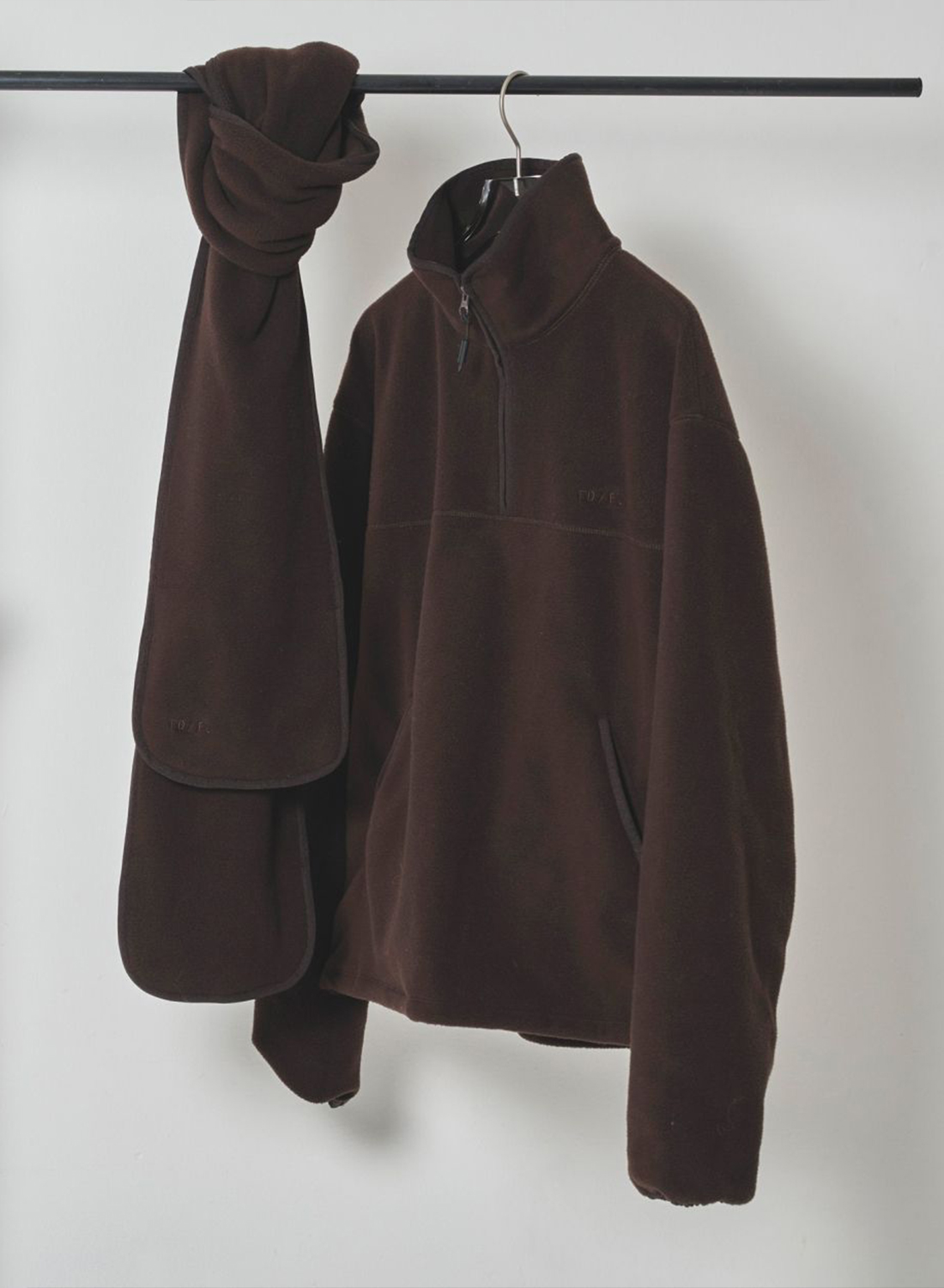 HALFZIP FLEECE PULLOVER|ハーフジップ フリース プルオーバーハーフ