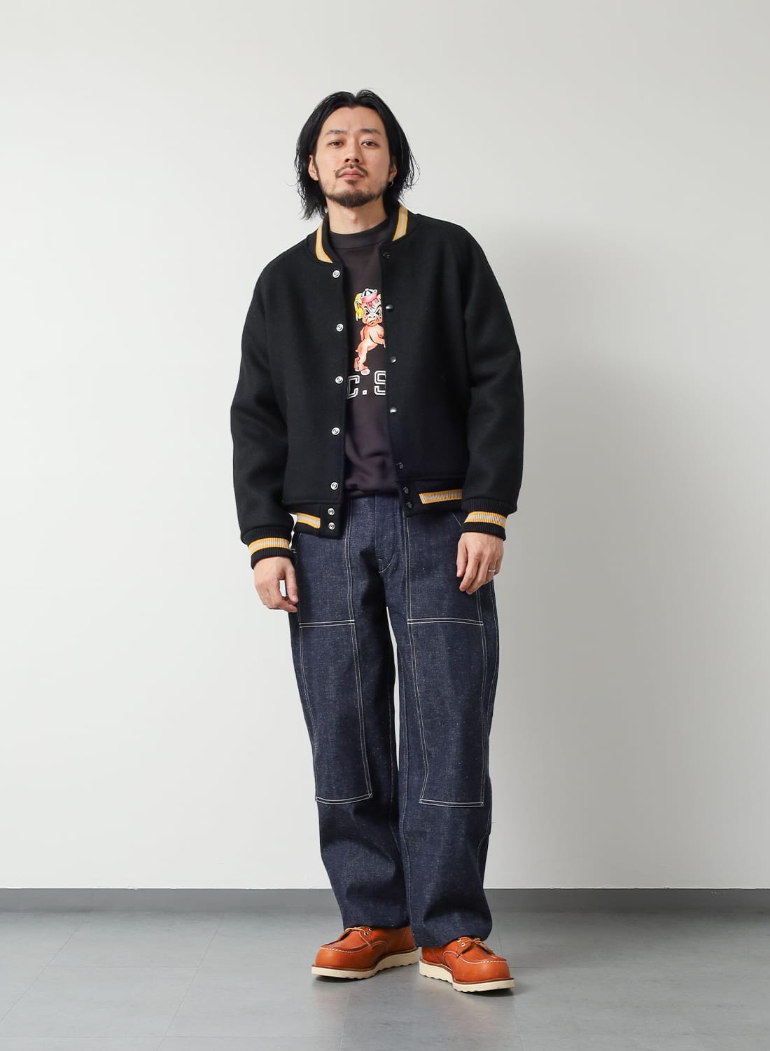 LOT 2239 1950'S ARMY VARSITY JACKET|Lot 2239 1950'S アーミー バー