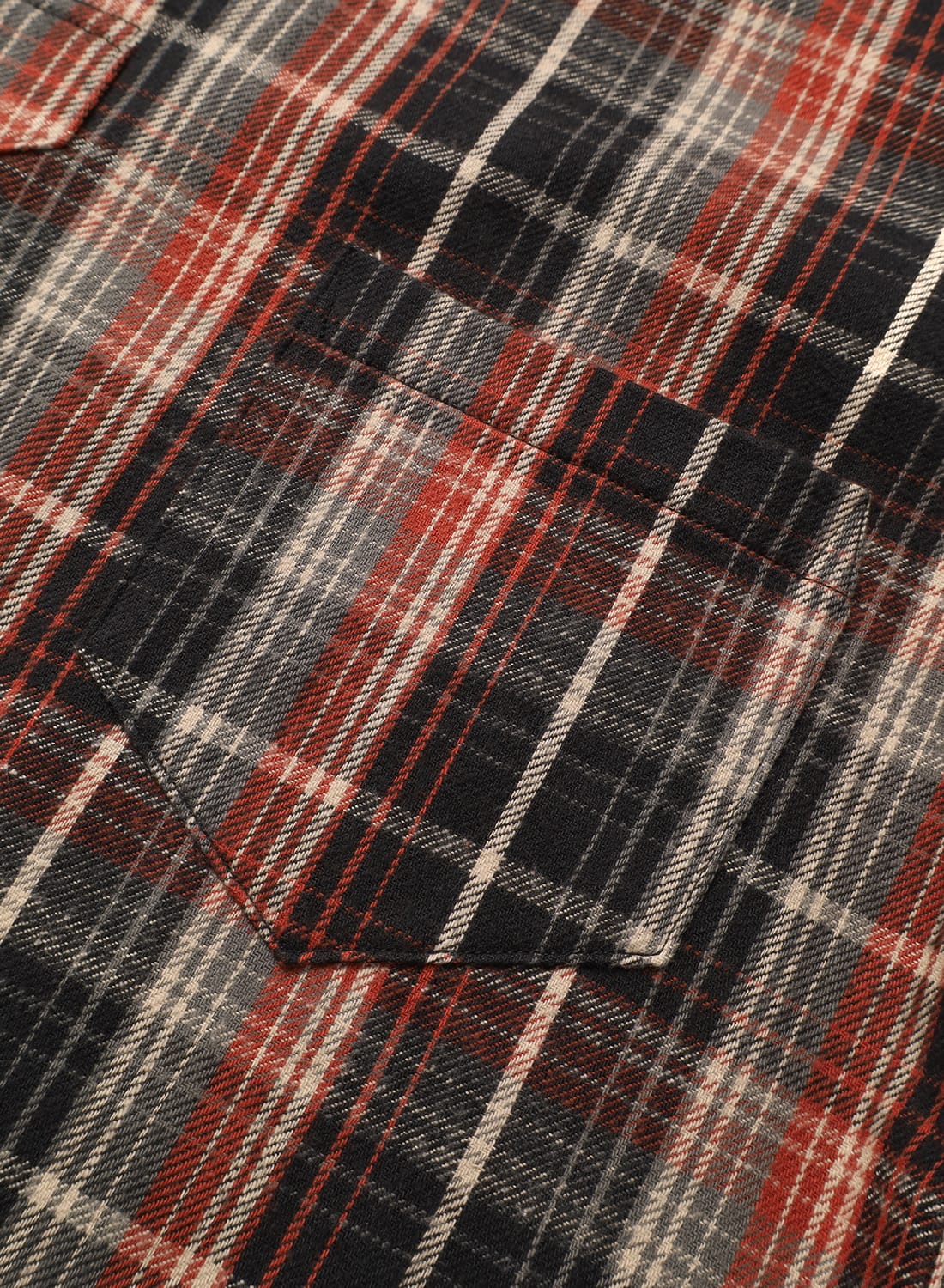 LOT 3063 1930'S WPA ONE POCKET PULLOVER FLANNEL SHIRTS|Lot 3063