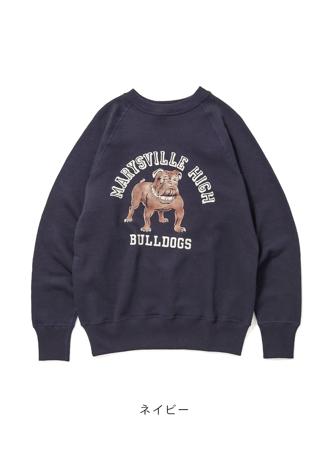 LOT.409 RAGLAN CREW SWEAT - MARYSVILLE HIGH|Lot.409 ラグラン