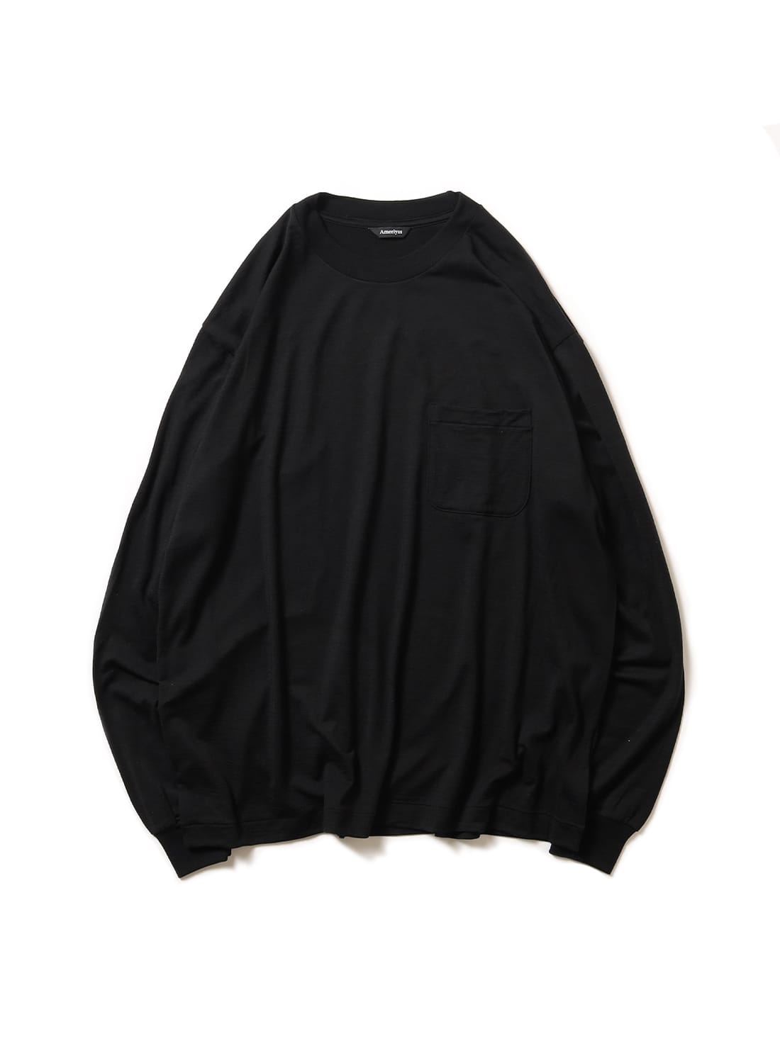 Ameriyas（アメリヤス）メリノウール100% 長袖Tシャツ 洗濯 MERINO WOOL100% L/S TEE|メリノウール100％ 長袖Tシャツメリノウール