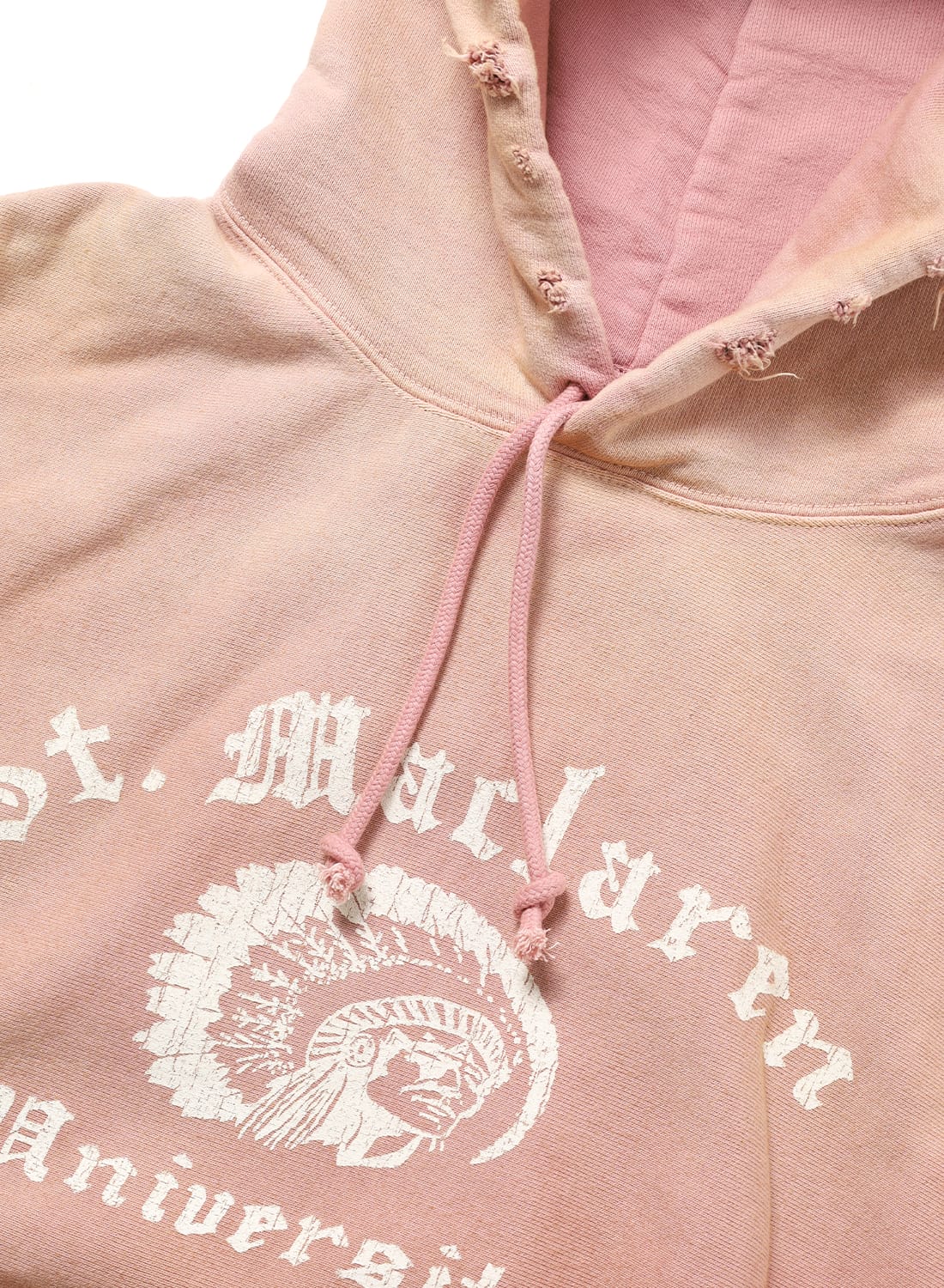 ST. MACLAREN UNIV. HOODIE AGED|セントマクラーレンユニバーシティ