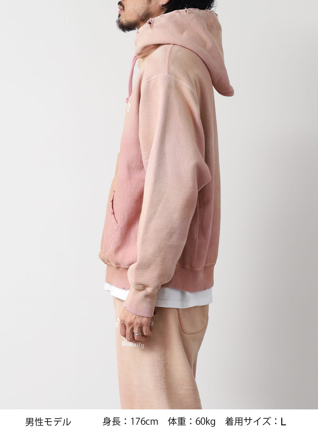 SKYLRK REVERSE PINK HOODIE M 未使用店舗限定 M】SKYLRK REVERSE HOODIE POWDER pink - メルカリ