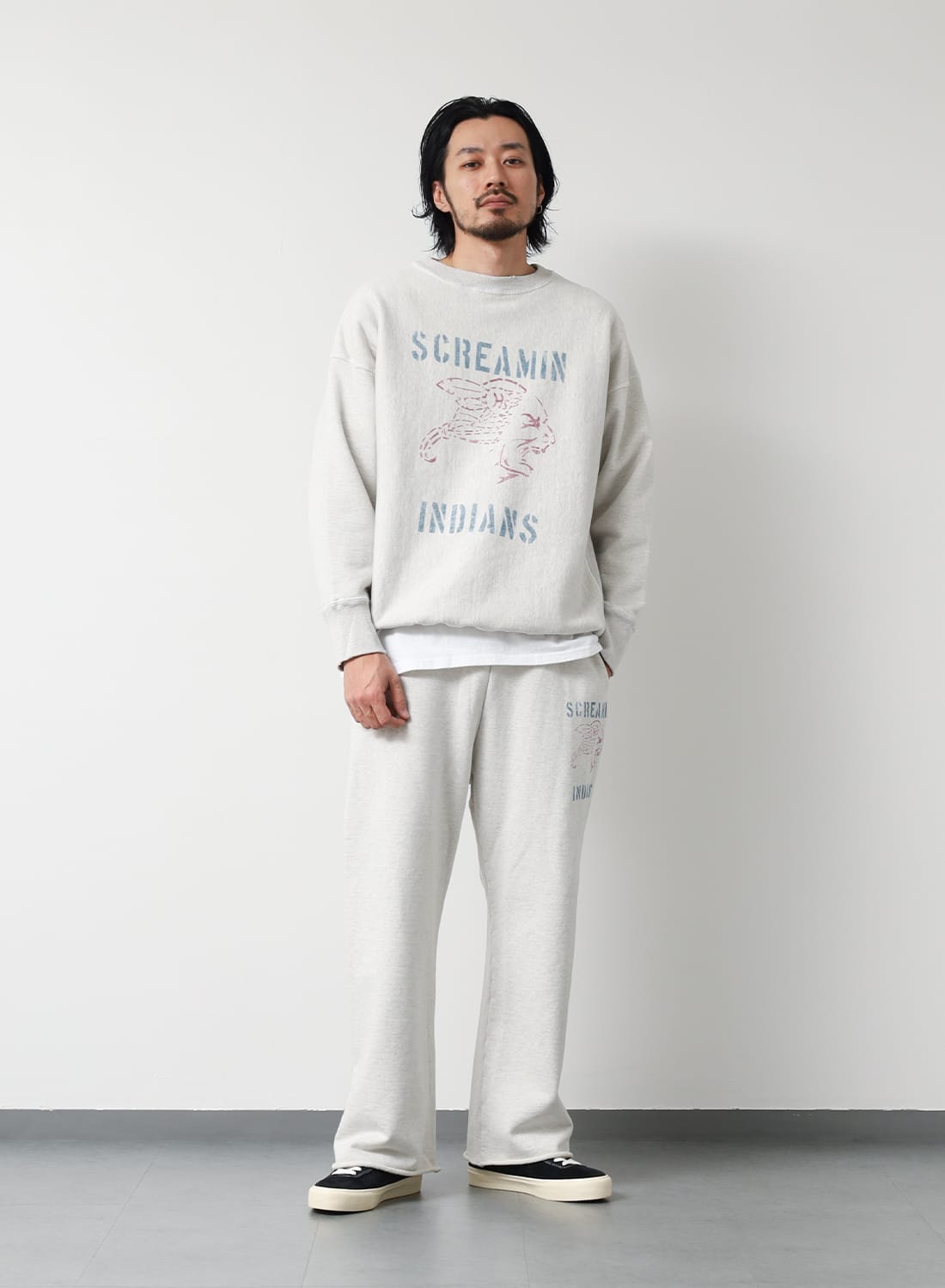 SCREAMIN INDIANS SWEAT PANTS AGED|スクリーミン インディアンズ
