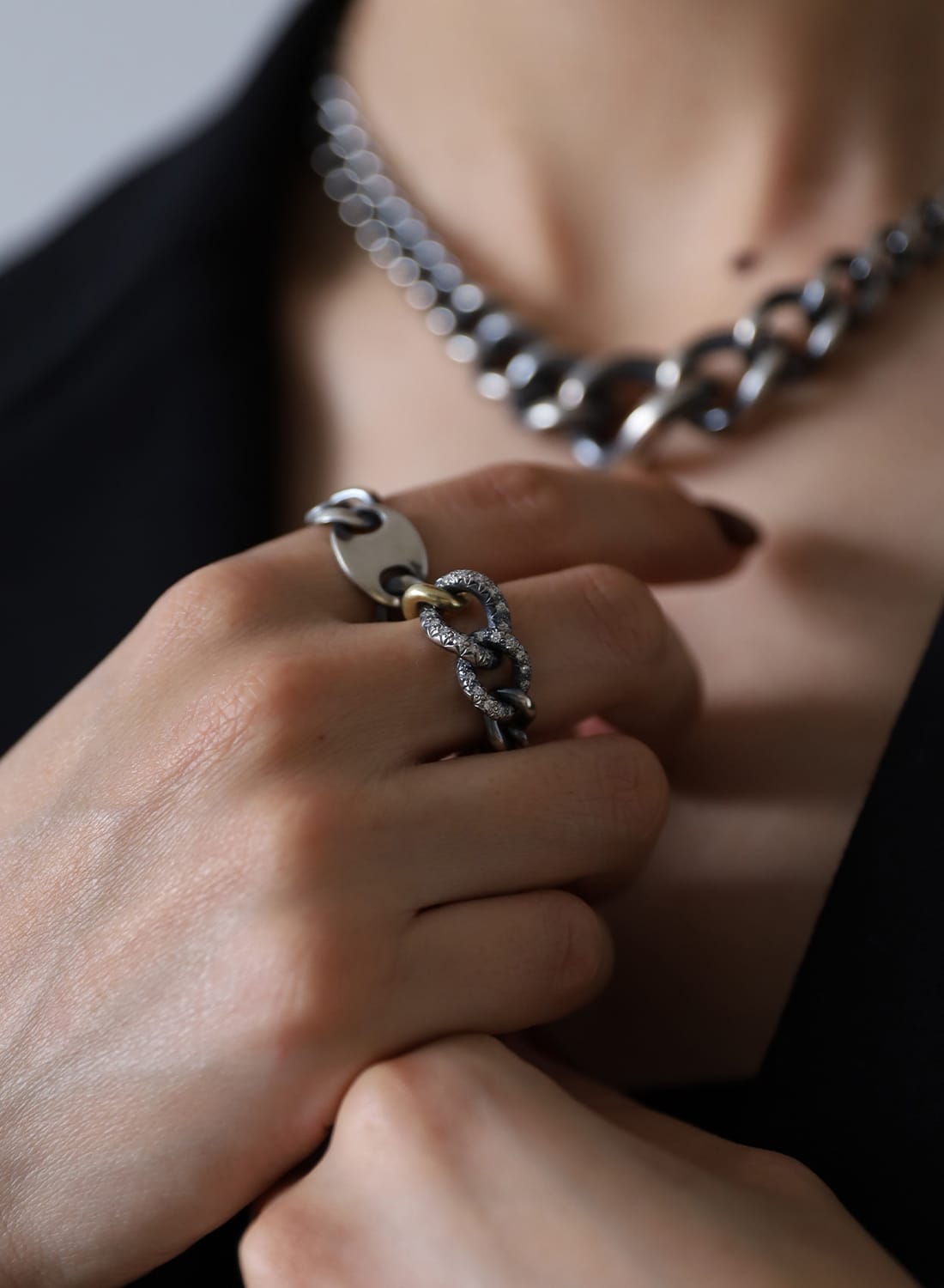 HUMETE CHAIN RING|ハムエタ チェーン リング【受注生産】ハムエタ