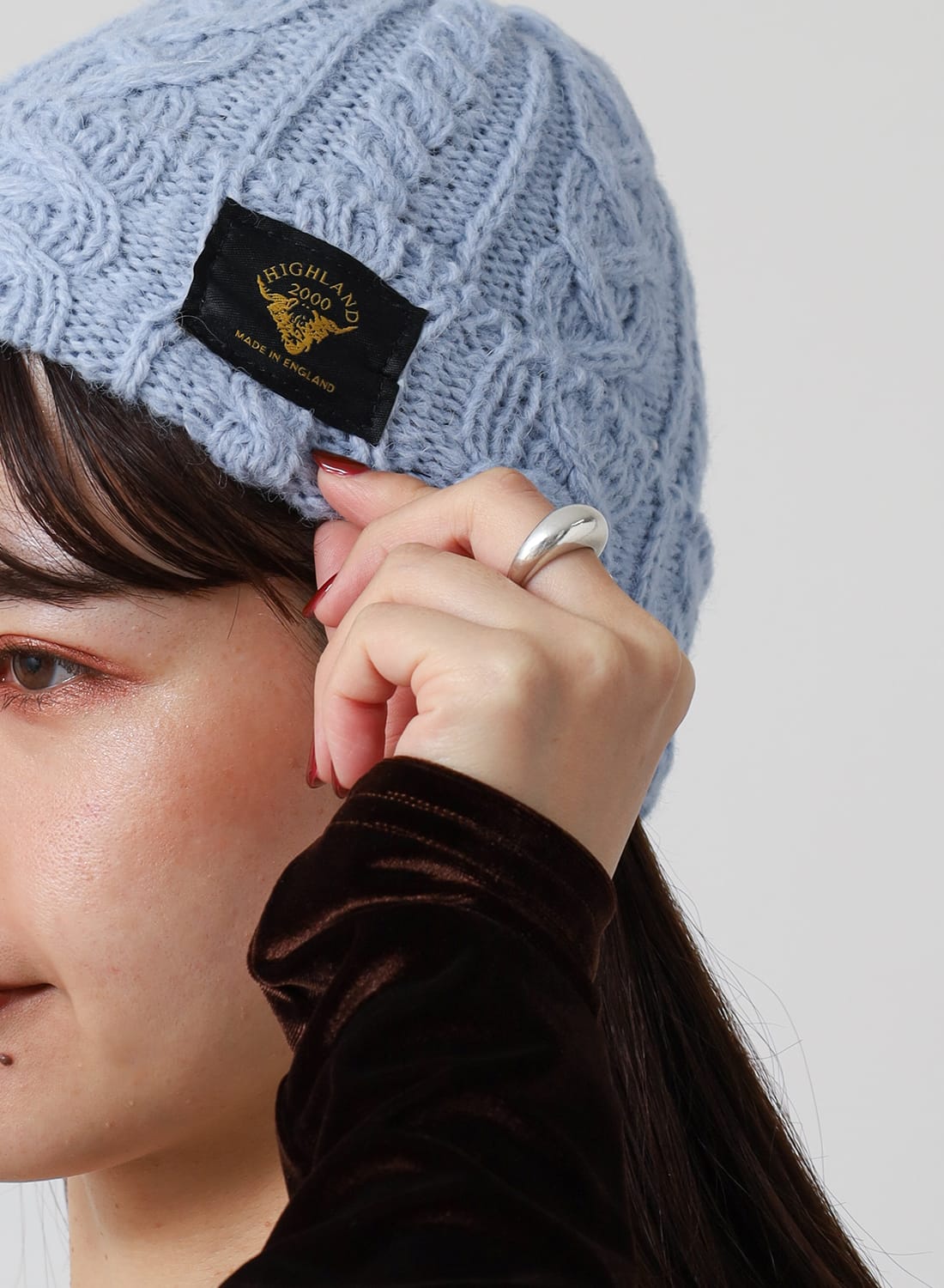 Gypsohila ジプソフィア アルパカニット帽 新品未使用タグ付き EXCLUSIVE ALPACA KNIT BOB CAP|MOONLOID別注 アルパカボブキャップ