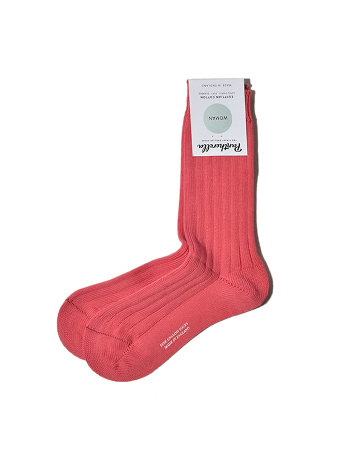 PANTHERELLA/COTTON RIB SOCKS|コットン 5×1リブ ソックス レディース