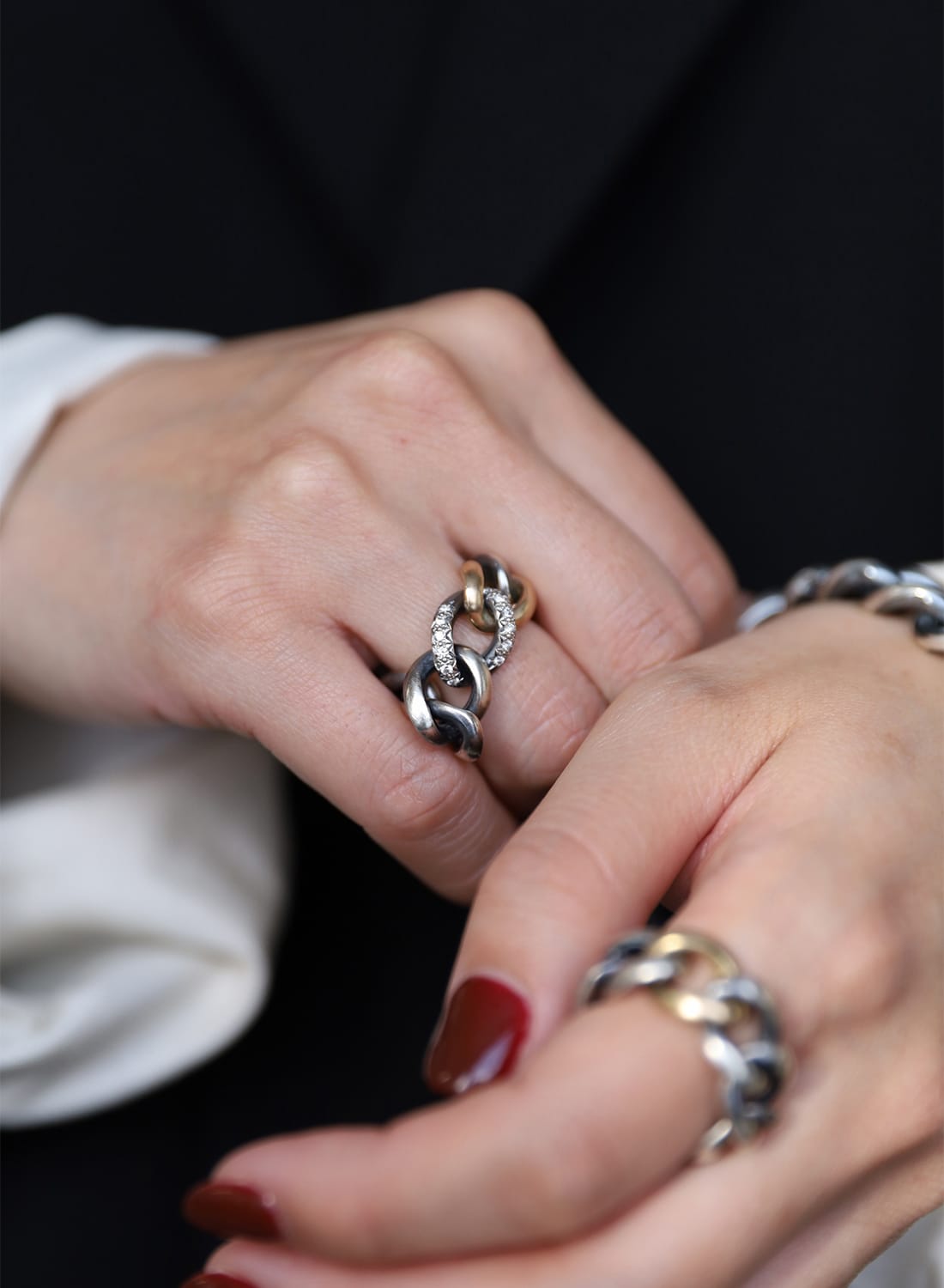 HUMETE CHAIN RING|ハムエタ チェーンリング【受注生産】ハムエタ