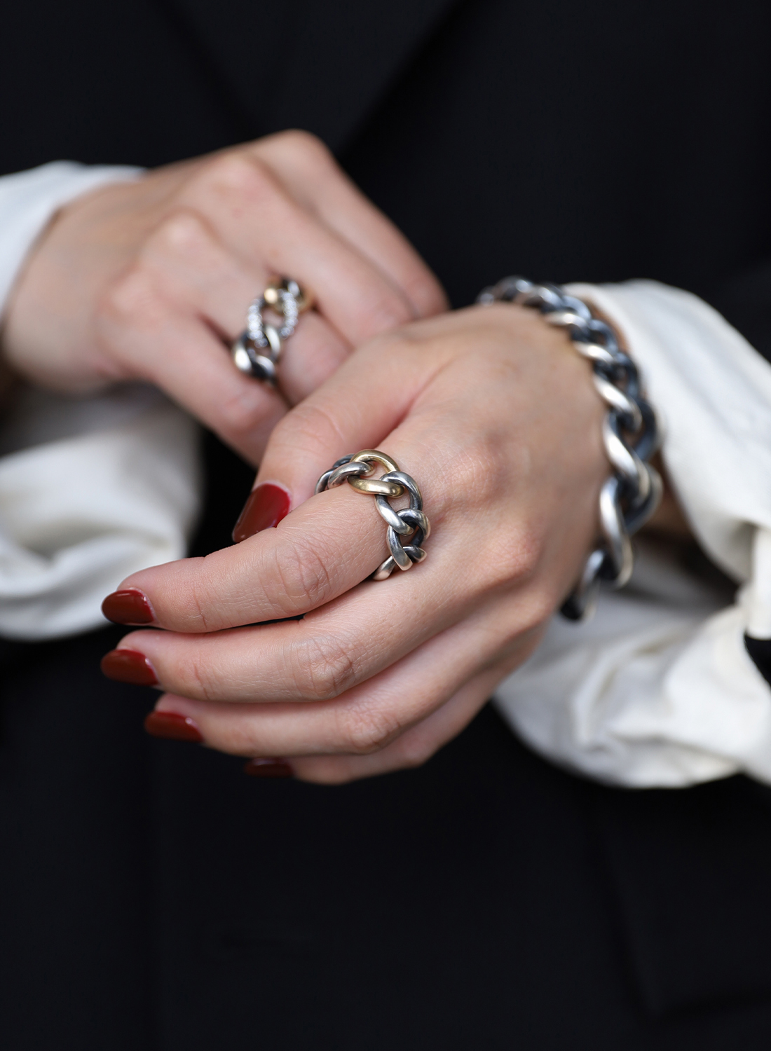 hum ハム CHAIN RING チェーンリング HUMETE CHAIN RING|ハムエタ チェーンリング【受注生産】ハムエタ