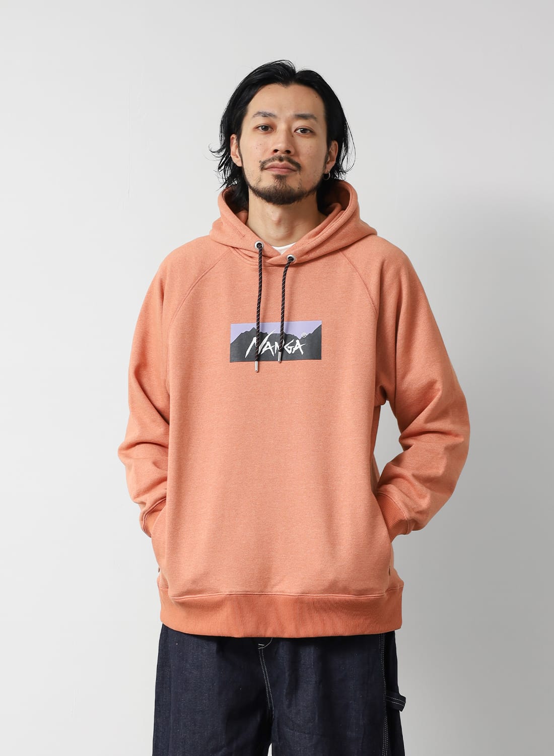 ECO HYBRID BOX LOGO SWEAT HOODIE|エコハイブリッド ボックスロゴ