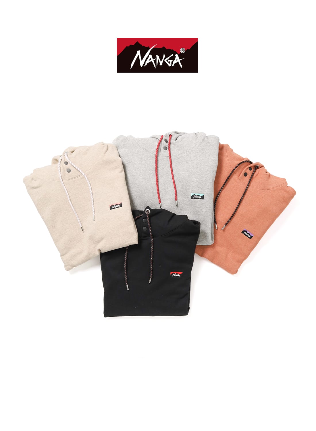 ECO HYBRID MINI BOX LOGO EMBROIDERY SWEAT HOODIE|エコハイブリッド