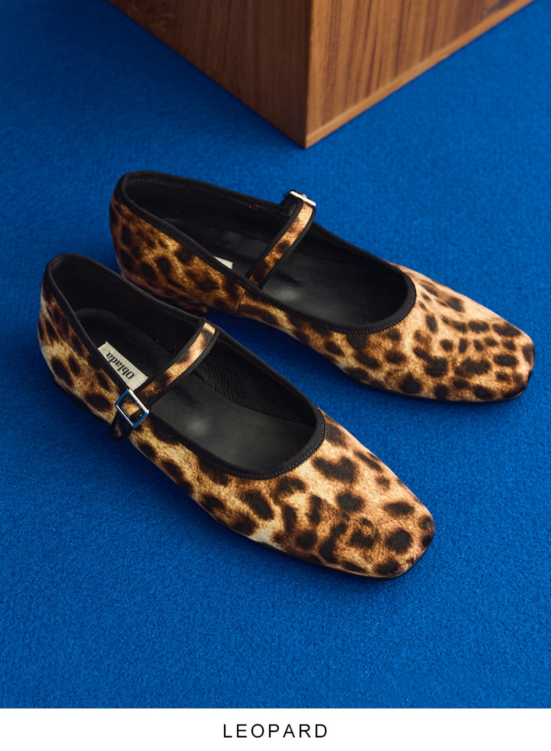 OBLADA MARY JANE（LEOPARD）|【26SS先行予約】オブラダメリージェーン