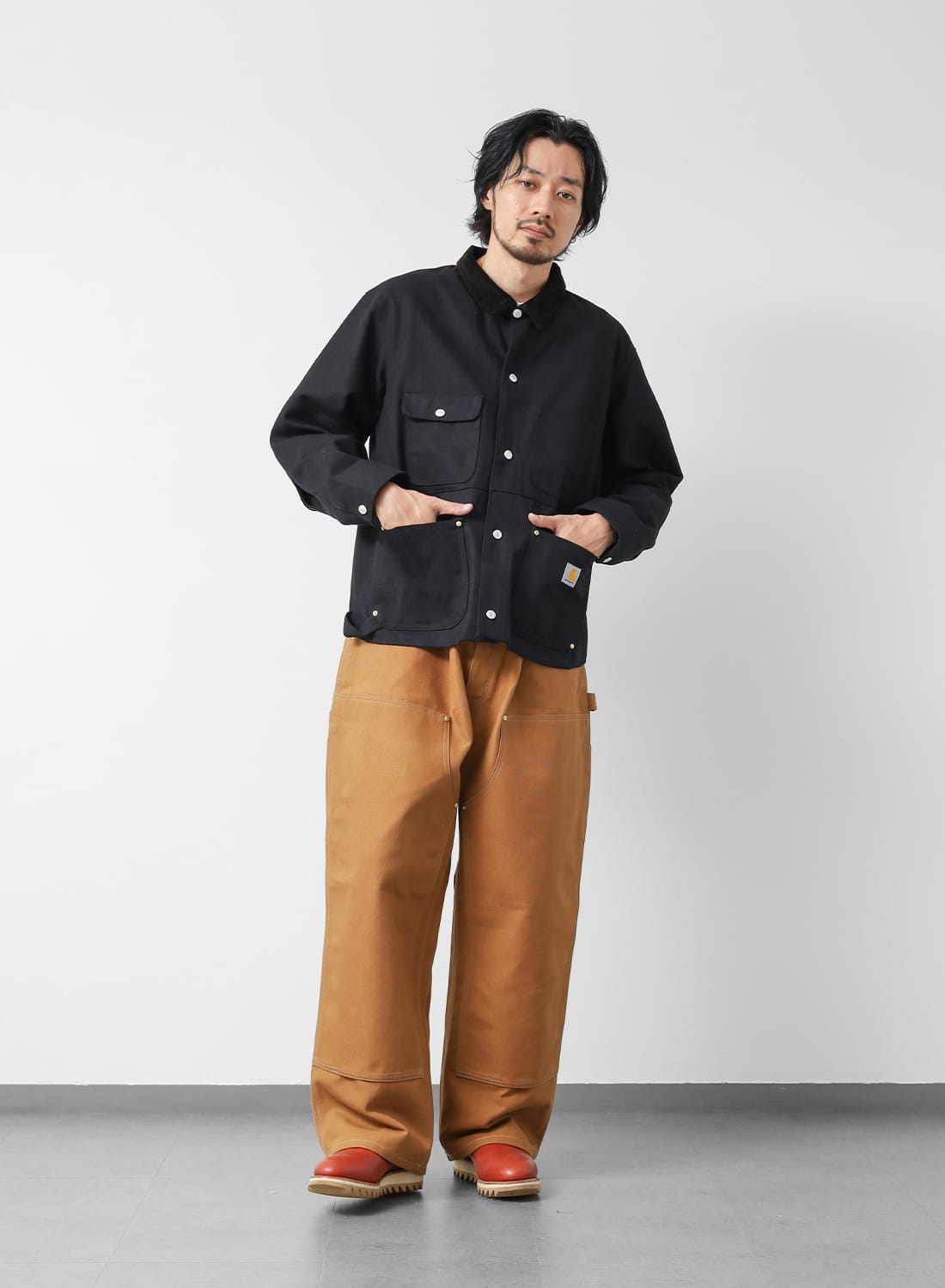 US CARHARTT DUCK FILM COVERALL|US カーハート ダック ファーム