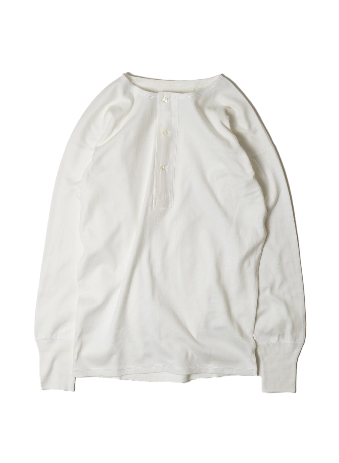 RUSTIC JERSEY HENLEY NECK LONG SLEEVE|ラスティックジャージー