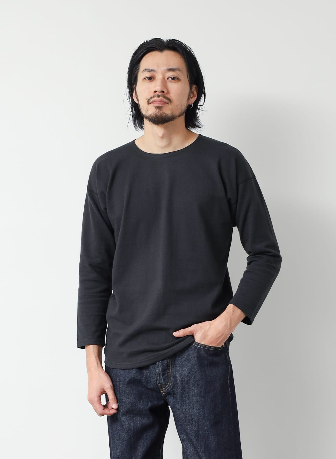 RUSTIC JERSEY CREW NECK LONG SLEEVE|ラスティックジャージー クルー