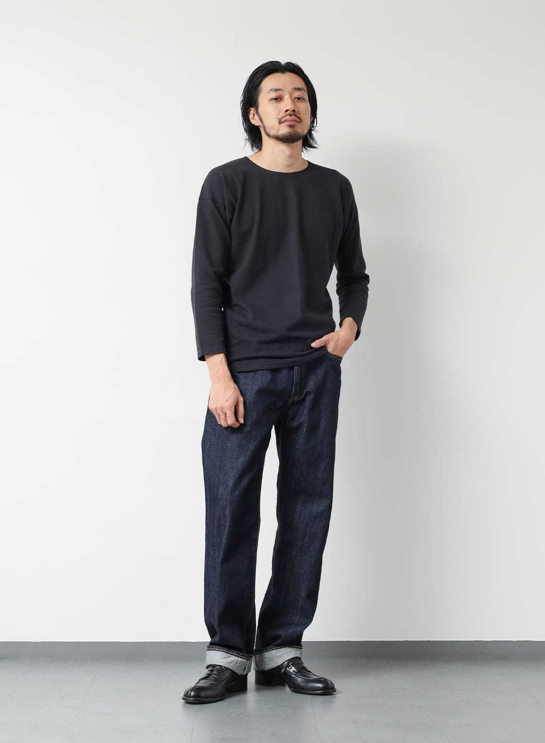 RUSTIC JERSEY CREW NECK LONG SLEEVE|ラスティックジャージー クルー