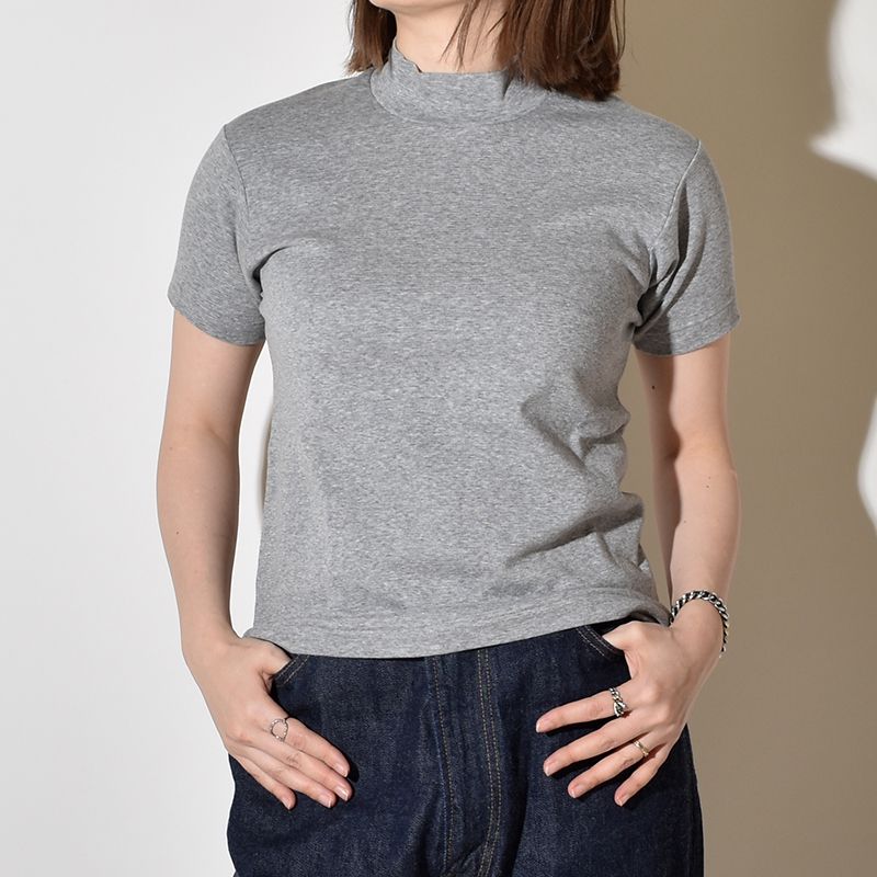 【送料無料】ANATOMICA アナトミカ モックネック Tシャツ TEE MOCK NECK TEE S/S 半袖 Tシャツ 無地 カットソー メンズ レディース MADE IN JAPAN 日本製