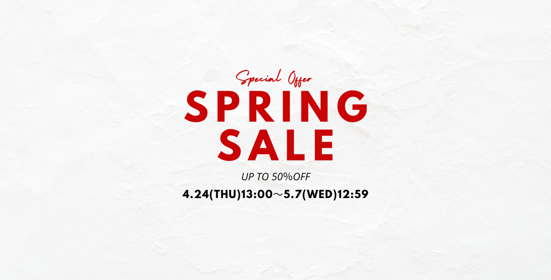 SPRING SALE | 正規取扱店 MOONLOID(ムーンロイド)